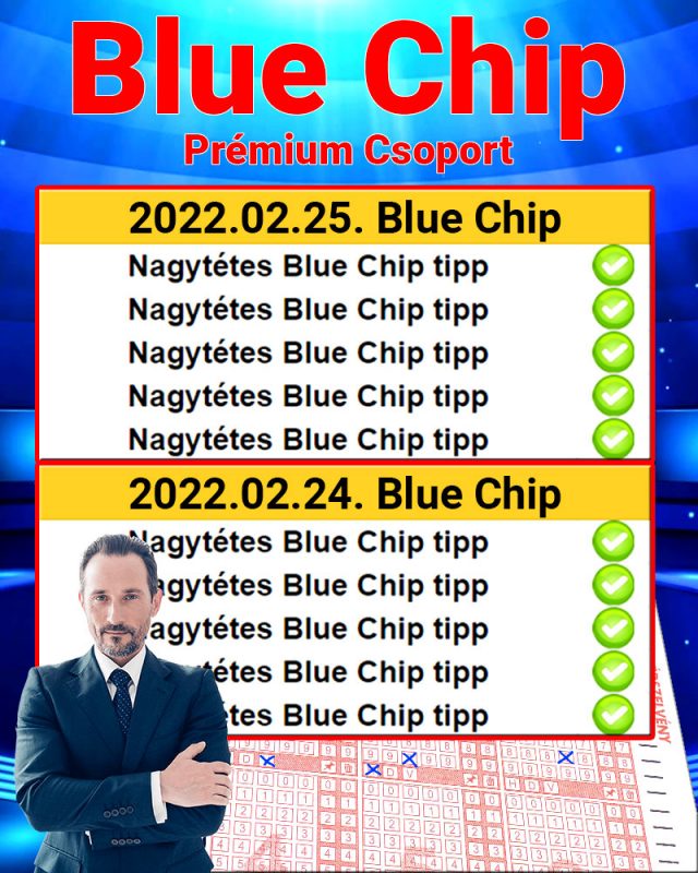 Blue Chip: Ahogy kell megint nyert a szelvény ötlet - Tippmix Tippek 1x2 - Tippmix tippek