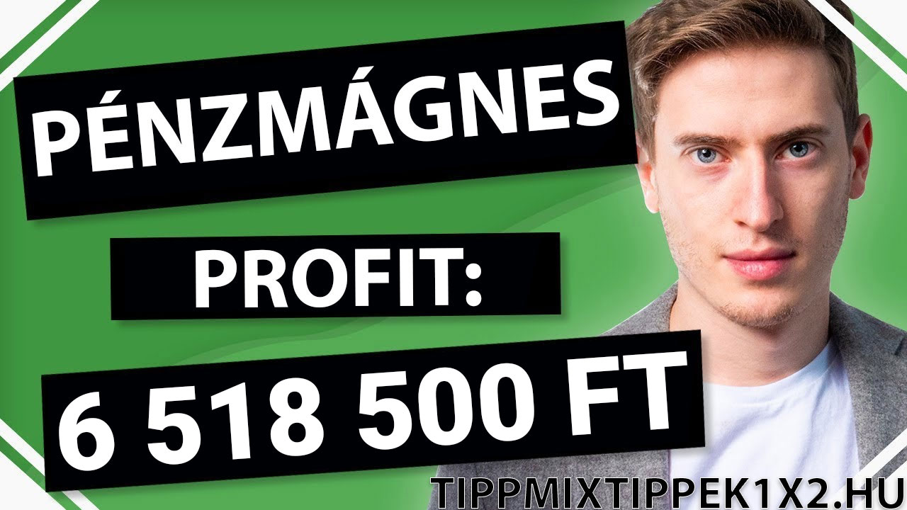 There is already HUF 6,518,500 in prize money for Pénzmagnes - Tippmix Tips 1x2 - Tippmix tips