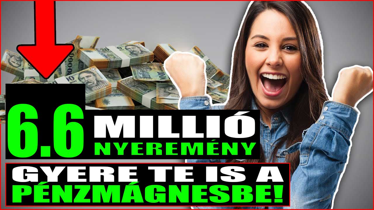 Money magnet: We are already at 6.6 million in winnings!  - Tippmix Tips 1x2 - Tippmix tips