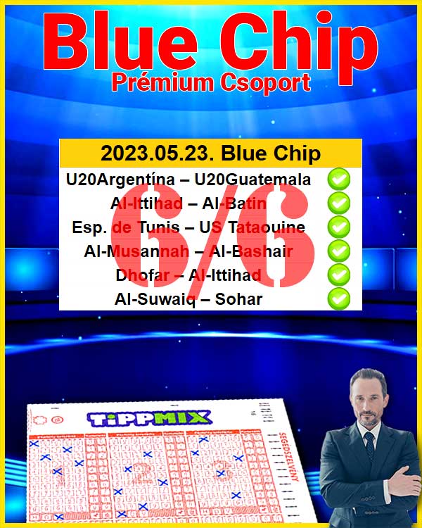 🤩 Blue Chip TIPPMIX TIPPEK: 6/6 - Már megint telitalálat! ❗ ❗ ❗ - Tippmix Tippek 1x2 - Tippmix tippek