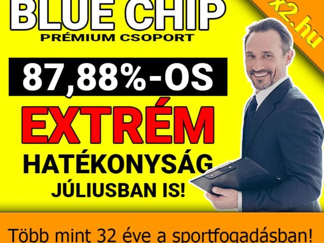 Blue Chip foci tippek – Nyerő sorozatok a sportfogadás világában