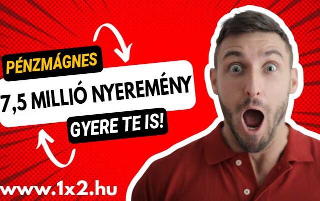 🧲 Pénzmágnes: 6 nap 170.300 Ft nyeremény ❗ 💰 💰