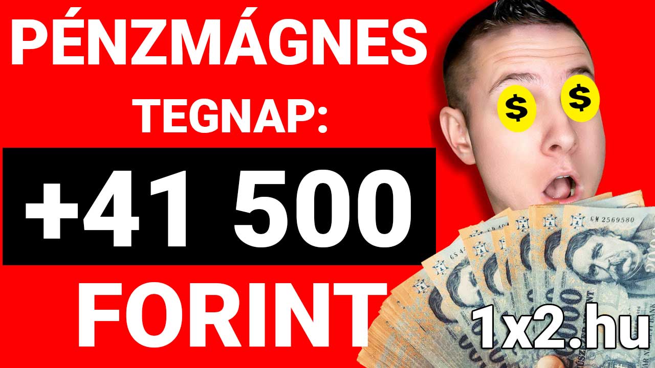 🔥💰 Komoly sikerek a Pénzmágnes tippekkel: Tegnap 41.500 Ft nyereség! 💰🔥 - Tippmix tippek 1x2 - Tippmix tippek