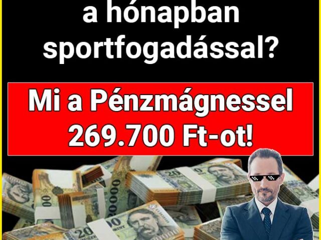 Te mennyit kerestél a hónapban sportfogadással? 💰🏆