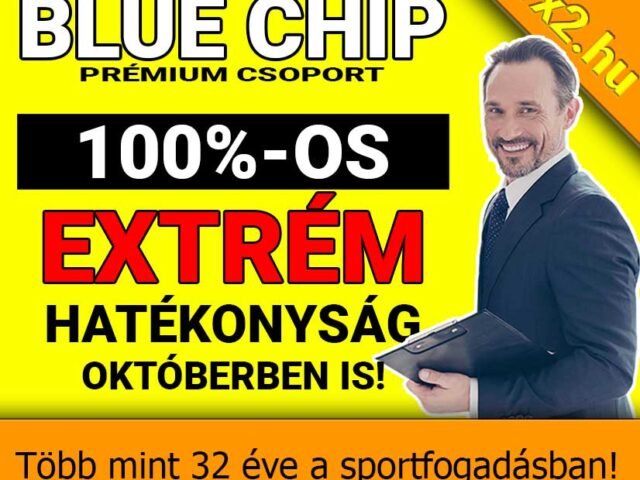 Blue Chip: 42/42 – Hétfőn is telitalálat! 🚀💰 