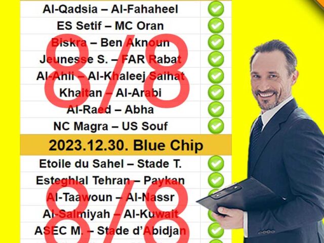 💥 Blue Chip: 16/16 – Tegnap is TELITALÁLAT! 👏🏆