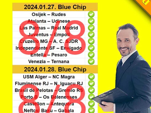 💥 Blue Chip: 16/16  – Ismét egy 100%-os hétvége! 💥⚽