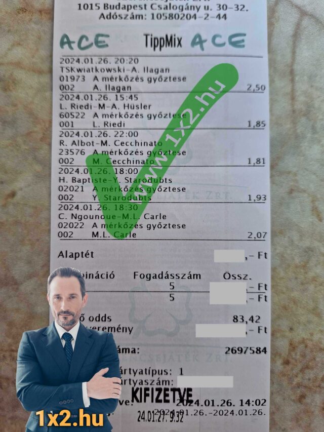 Tippmix tippek és sportfogadás stratégiák segítenek a sikeres fogadásban. Fedezze fel ingyenes Tippmix tippeket és fogadjon okosan sportfogadásaival! Látogasson el az oldalunkra további információkért és útmutatókért