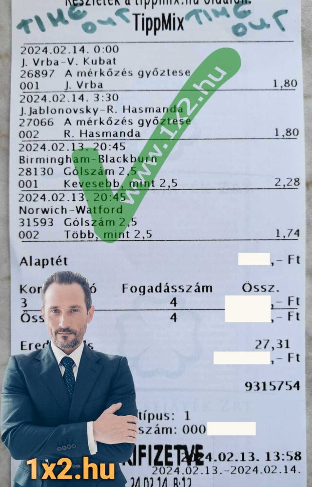 Tippmix tippek és sportfogadás tippjeink segítenek a nyerésben! Válaszd a legjobb ingyenes Tippmix tippeket, és javítsd esélyeidet a sportfogadás során. Ne hagyd ki az ajánlott mérkőzéseket!