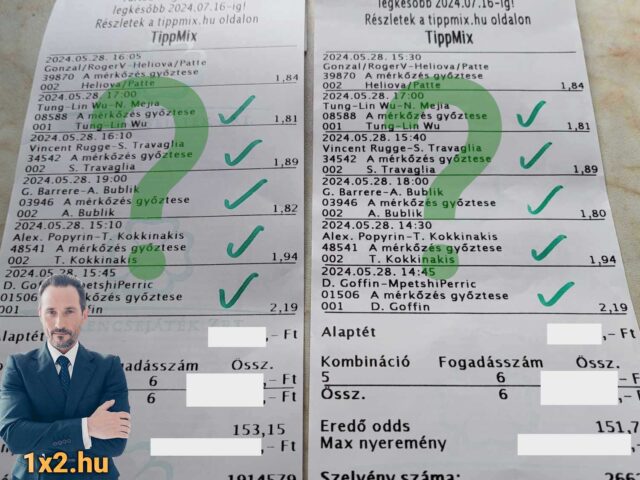 🎾 Ingyenes tipp! – Durran a két 150+ eredő odds?