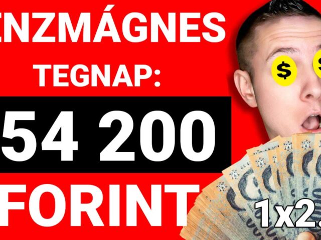 +54.200 Ft tiszta Profit ❗ ❗ ❗ Ismét nyereményeső a Pénzmágnesben ❗ ❗ ❗ 