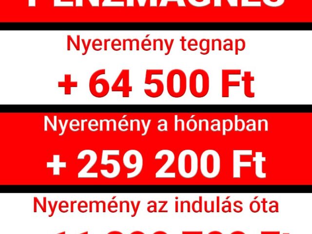 BLUE CHIP: Extrém, 94.64 %-os hatékonyság! Novemberben is a csúcson!