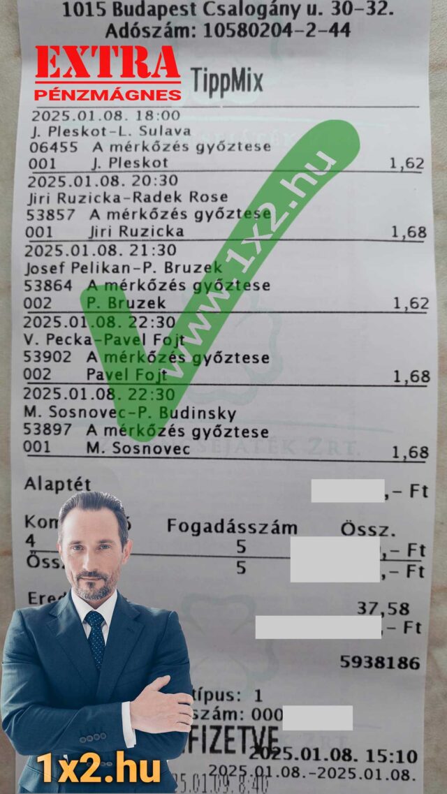 Tippmix szelvény sportfogadási kombinációkkal és egy férfi alakjával. Hasznos információk a Tippmix tippek, ingyenes sportfogadás tippek világából. Fedezd fel a sikeres fogadás titkait a sportfogadás terén!