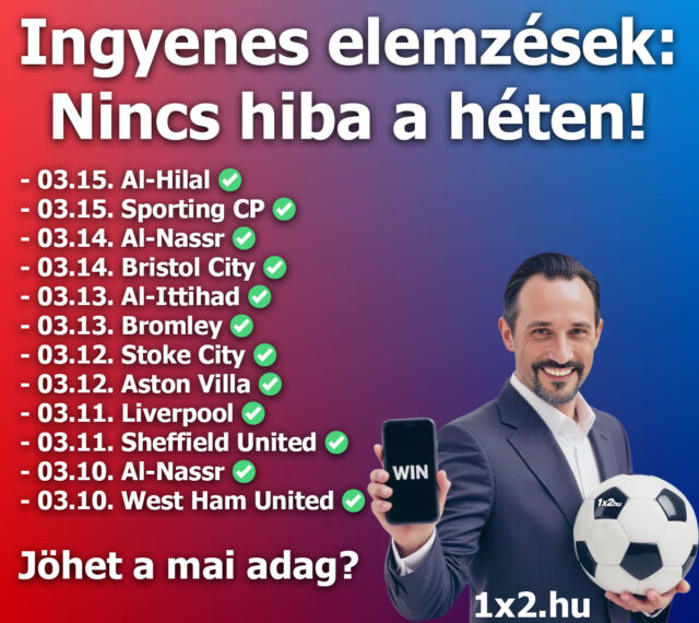 Ingyenes sportfogadás tippek és elemzések a Tippmix tippek világában. Fedezd fel a legújabb eredményeket és hozd ki a legtöbbet sportfogadásaidból. Nézd meg az ingyenes Tippmix tippeket még ma!