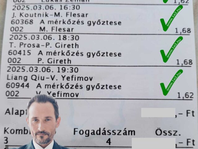 Blue Chip: Igen, a tegnapi szelvény is TELIBE durrant!