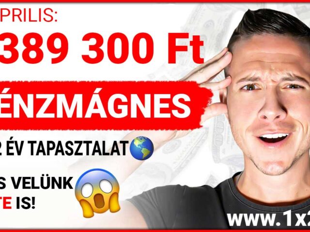 🧲 PÉNZMÁGNES: Már a 400.000 Ft nyeremény közelében járunk!