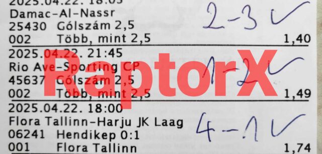 Sportfogadók számára kiragadott Tippmix tippek láthatók a képen, beleértve a gólszámokra vonatkozó sportfogadás tippeket. Fedezd fel a legjobb ingyenes Tippmix tippek választékát és növeld esélyeidet a nyerésre.