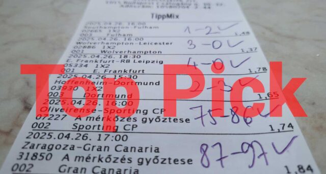 Tippmix szelvény sportfogadási eseményekkel. Fedezd fel a legjobb Tippmix tippeket, hogy növeld esélyeidet! Ingyenes sportfogadás tippek várnak rád minden nap, hogy a legjobban tudd kihasználni a lehetőségeket.