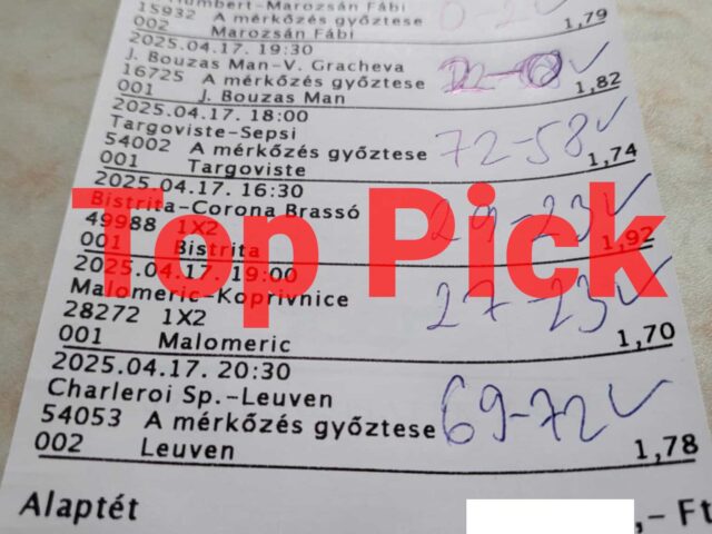 Tippmix tippek – Pénzmágnes ✅ RaptorX ✅ Top Pick ✅ Blue Chip ✅