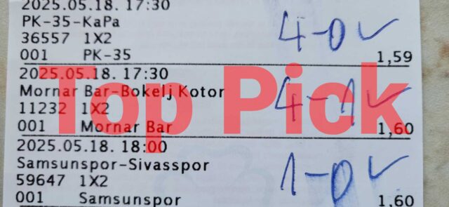 Sportfogadás szelvény Tippmix tippek kiemelésével. Az eredmények és szorzók elemzése segíti a pontosabb sportfogadás tippek kidolgozását. Ingyenes Tippmix tippek és hatékony stratégiák a sikeres fogadásokhoz.