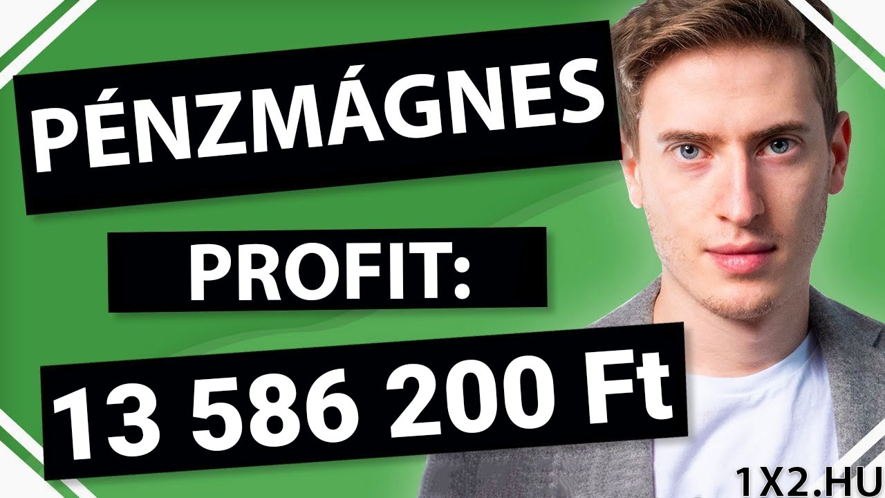 Pénzmágnes: profit 13 586 200 Ft. Fedezd fel a Tippmix tippek világát, és növeld esélyeidet a sportfogadásban! Kiemelkedő nyereségek a legjobb sportfogadás tippek és ingyenes Tippmix tippek segítségével.