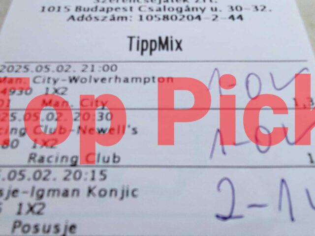 🔥 Tippmix tippek: RaptorX ✅ Top Pick ✅ Blue Chip ✅ Pénzmágnes Extra ✅ Bázis✅ Ace ✅ Pénzmágnes ✅