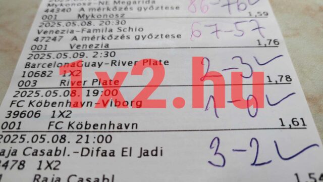 Sportfogadási szelvény Tippmix tippek, sportfogadás tippek rajongóinak. Fókuszban a szorzók és a kimenetelek. Ingyenes Tippmix tippek segíthetnek növelni a nyerési esélyeket a sportfogadás során.