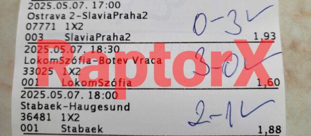 Sportfogadási szelvény három labdarúgó mérkőzés eredményével. Tippmix tippek segítenek eligazodni a legjobb sportfogadás tippek között. Fedezd fel az ingyenes Tippmix tippeket a sikeres fogadásokért!