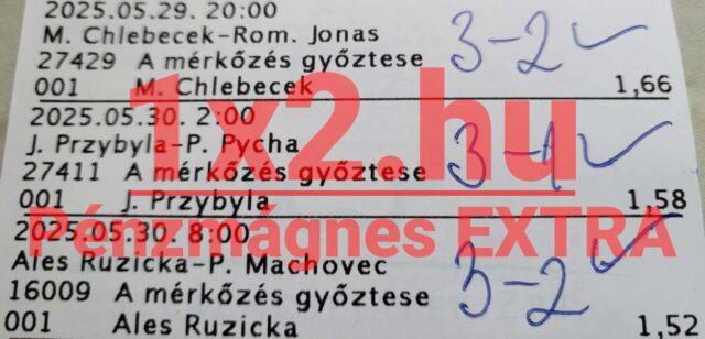 Sportfogadási szelvény Tippmix tippek felirattal és kézzel írt eredményekkel. Fedezd fel a legjobb sportfogadás tippeket, és szerezd meg a legjobb ingyenes Tippmix tippeket a sikeres fogadásokhoz!