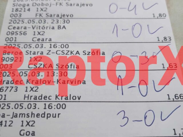 🔥 Tippmix tippek: Tarolt a Blue Chip és a Pénzmágnes! Újabb RaptorX és Top Pick sikerek ❗ ❗ ❗