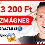 Férfi meglepett arccal figyeli a Pénz mágnes feliratot, mely alatt 333 200 Ft szerepel. A kép sportfogadást és ingyenes Tippmix tippeket népszerűsít, 32 év tapasztalattal. Részletek: