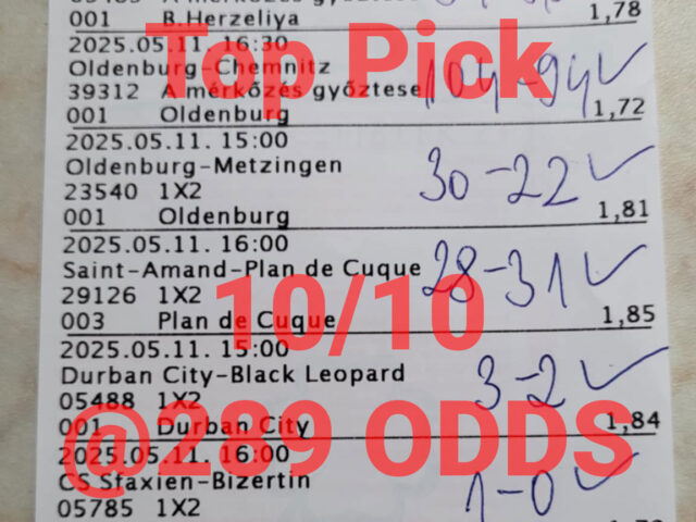 Sportfogadás rajongók figyelem! Nézd meg a legjobb Tippmix tippeket ezen a szelvényen: számos izgalmas eredmény vár a sportfogadás szerelmeseire. Ne maradj le a legújabb ingyenes Tippmix tippekről és sportfogadási tanác