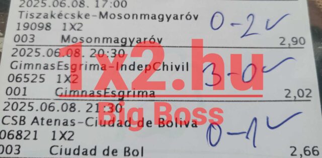 Sportfogadás rajongóknak: Fedezd fel a nyerő Tippmix tippek világát! Képünkön nyertes szelvények, amelyekkel egyszerűen elérheted a sikert. Nézz be hozzánk az ingyenes Tippmix tippekért és sportfogadás tip