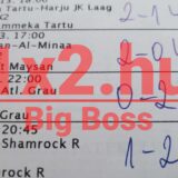 Egy sportfogadási szelvény látható néhány kézzel írt eredménnyel. Ha megbízható Tippmix tippekre vagy sportfogadási ötletekre vágysz, érdemes megfontolt stratégiát alkalmazni, hogy növeld a nyerés esélyét.