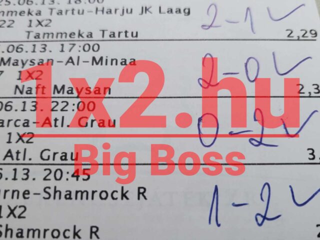 Prémium Tippmix tippek – Megvan a zsinórban 4. hibátlan szelvény is – Megint TAROLT a Blue Chip!