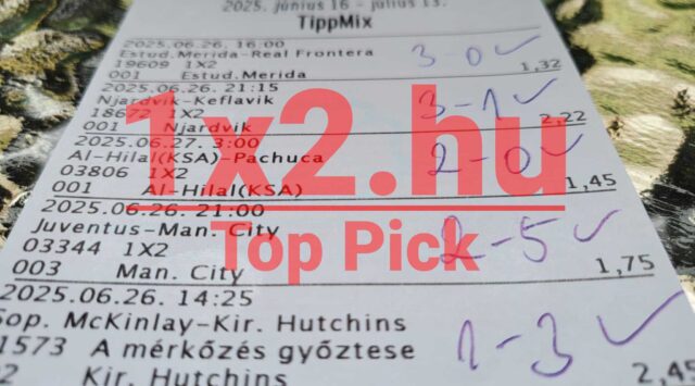 Tippmix tippek segíthetnek a sportfogadásoknál. Megbízható sportfogadás tippek nélkül nehezebb nyerni. Ha szeretnél sikeres lenni, érdemes tájékozódni a legjobb Tippmix tippekről, és követni az aktuális sportfogadás