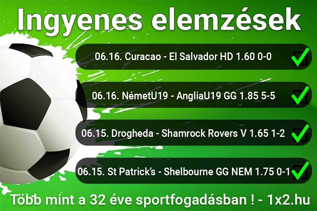 Ingyenes elemzések futballmérkőzésekhez: bízz a Tippmix tippekben! Fedezd fel a megbízható sportfogadás tippeket, és légy részese a sikeres sportfogadás világának több mint 32 éves tapasztalat alapján!