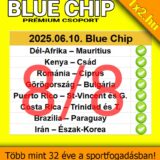 Tippmix tippek és sportfogadás rajongóknak: a Blue Chip prémium csoport ajánlatai 2025.06.10-re. Megbízható Tippmix tippek több éves tapasztalattal. Fedezze fel a különféle sportfogadási lehetőségeket!