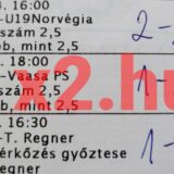 Sportfogadási szelvény, amelyen függő Tippmix tippek találhatók. A megbízható tippmix tippek segíthetnek a sportfogadás iránt érdeklődőknek, hogy nyerési esélyeik növekedjenek. A jól átgondolt tippek