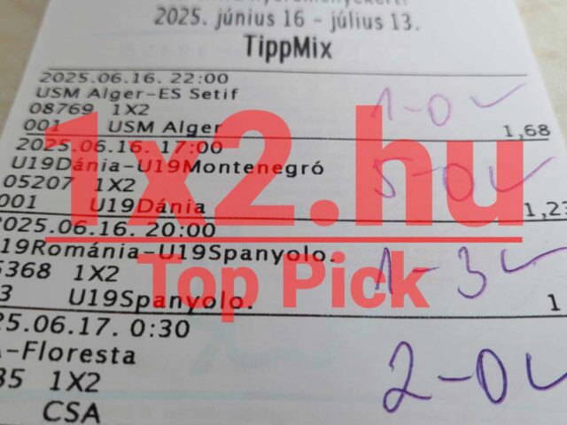 Prémium Tippmix tippek – A tegnapi ingyenes tippek is nyertek! Láttad már a maiakat?