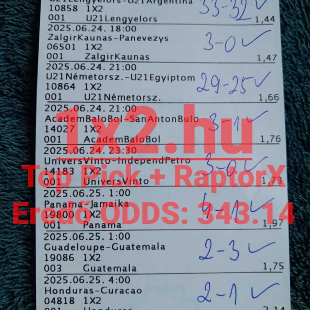 Extrém szelvény ötletek – Több mint 32 éve a sportfogadásban!