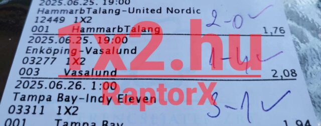 Egy Tippmix szelvény a legfrissebb találkozók kimeneteleivel. A Tippmix tippek világában a sportfogadás izgalmas lehetőségeket kínál, ahol megbízható sportfogadás tippek segíthetnek a jó döntésekben.