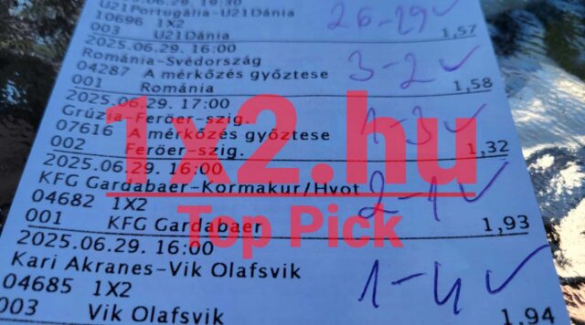 Tippmix tippek és sportfogadás lehetőségek papíron színes kiemelésekkel. Megbízható Tippmix tippek a sikeres fogadásokhoz. A képen látható példák segítenek a sportfogadás világában boldogulni.