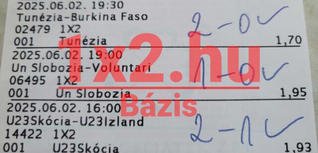 Sportfogadás Tippmix tippek és elemzések ehhez a szelvényhez. Fedezd fel a legújabb sportfogadás tippeket és használd ki az ingyenes Tippmix tippek előnyeit. Nyerj könnyedén a legjobb stratégiákkal!