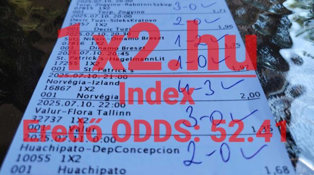 Sportfogadás rajongóknak inspiráló Tippmix szelvény, mely megbízható Tippmix tippek forrását mutatja be. Az itt látott sportfogadás tippek segíthetnek sikeresebbé válni a fogadások terén.