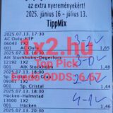 Tippmix szelvény sportfogadás rajongóknak, ahol megbízható Tippmix tippek segítenek növelni az esélyeket. Fogadj és élvezd az izgalmakat ezzel a sportfogadás tippekkel teli akcióval a legjobb eredményekért!