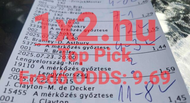 Papír alapon sportfogadási események listája, középpontban a Tippmix tippek. A pirossal kiemelt szövegek az oldal főbb ajánlatait hangsúlyozzák. Tökéletes választás lehet új sportfogadás tippek keresésekor.
