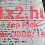 Sportfogadási szelvény különféle mérkőzésekkel és esélyekkel. Fedezd fel a Tippmix tippek világát, és találj megbízható sportfogadás tippeket, amelyekkel növelheted nyerési esélyeidet.