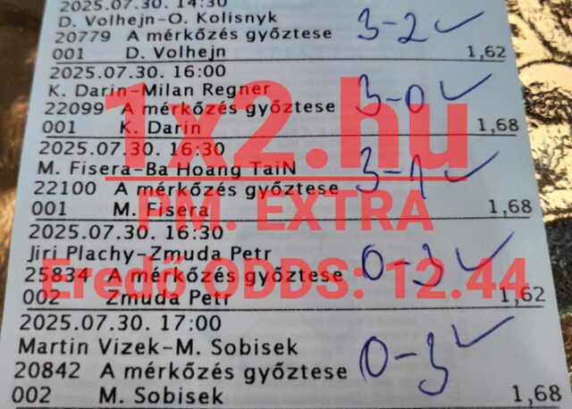 Egy Tippmix fogadószelvényen különböző sportesemények szerepelnek, eredményekkel és oddsokkal. A sportfogadás világában a megbízható Tippmix tippek elengedhetetlenek a sikerhez és a nyeremények maximalizálásához.