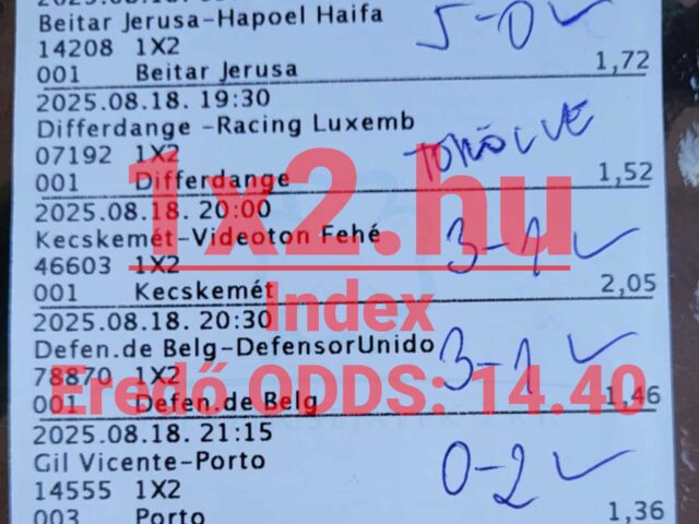 Sportfogadók figyelem! Fedezd fel a legfrissebb Tippmix tippeket ezen a szelvényen. Megbízható útmutatók a nyeréshez, hogy a sportfogadás igazán élménnyé váljon. Bízz a Tippmix stratégiákban és növeld es